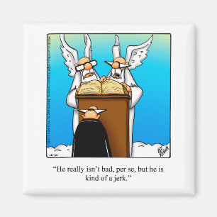 Amusant Stocking Stuffer Aimant Humour céleste