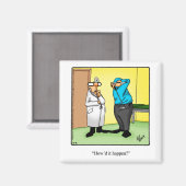 Amusant Stocking Stuffer Magnet Humour de mariage (Recto/Verso)