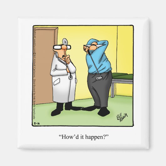Amusant Stocking Stuffer Magnet Humour de mariage (Devant)