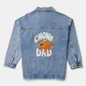 Amusant style rétro Chonk Papa Chat Meme (Verso)
