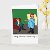 Amusant Sur La Carte D'Anniversaire De La Colline (Fleur jaune)