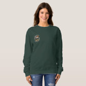 Amusant Sweatshirt amoureux de café mout pour Moms (Devant entier)