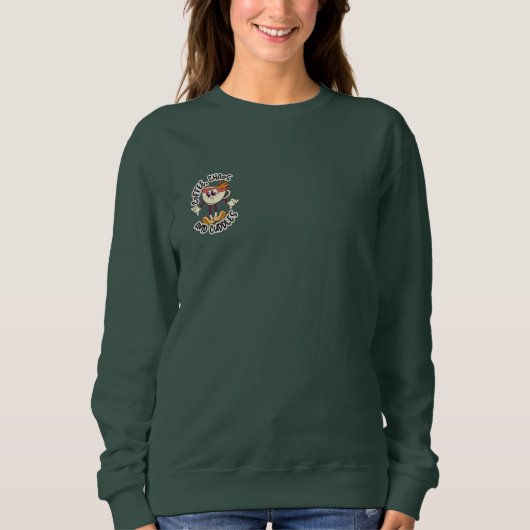 Amusant Sweatshirt amoureux de café mout pour Moms (Devant)