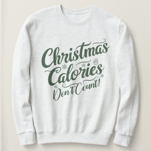Amusant Sweatshirt de Noël pour adultes (Design devant)