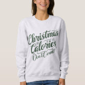 Amusant Sweatshirt de Noël pour adultes (Devant)