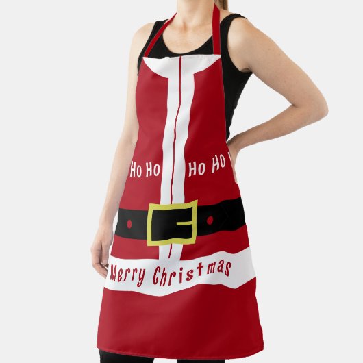 Amusant tablier de Noël avec Père Noël Design (Insitu)
