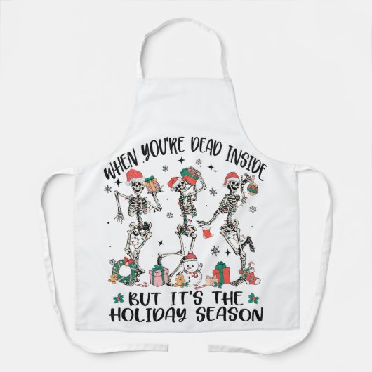 Amusant tablier de vacances (Recto)