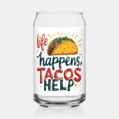 Amusant Taco Lover Fiesta Humour alimentaire Art B (Recto)