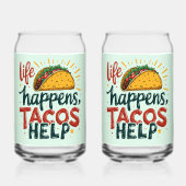 Amusant Taco Lover Fiesta Humour de nourriture Art (Recto)