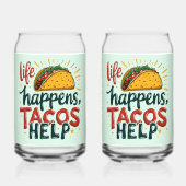 Amusant Taco Lover Fiesta Humour de nourriture Art (Verso)