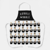 Amusant Thanksgiving long tablier (Recto)