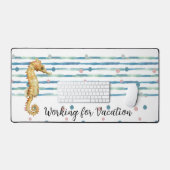 Amusant "Travailler pour Vacances", Hippocampe aqu (Clavier et souris)