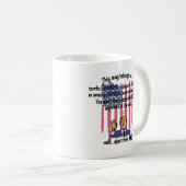Amusant Trump Grand-père Cadeau Mug (Devant droit)