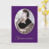 Amusant Vintage Avoir Une Carte D'Anniversaire Mar (Fleur jaune)