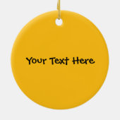 Amusant Visage décorations personnalisées (Dos)