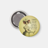 Amusante Ackerman Femme Magnet pour elle (Recto/Verso)
