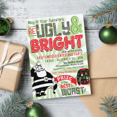 Amusante Douleur moche Noël Invitation