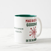 Amusante Fanance Christmas Mug (Devant droit)