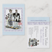 Amusante  Franse Mode Dolls Visitekaartje (Voorkant / Achterkant)