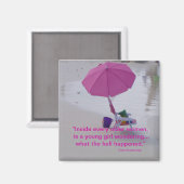 Amusante Frig Magnet aînée Humour femmes (Recto/Verso)