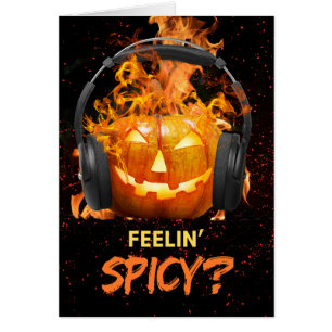 Amusante Halloween Feelin' Spicy Jack oLantern