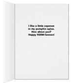 Amusante Halloween Feelin' Spicy Jack oLantern (Intérieur (Droit))