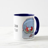 Amusante histoire de poisson Combo Mug (Devant droit)