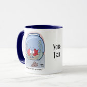 Amusante histoire de poisson Combo Mug (Devant gauche)