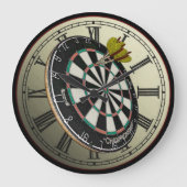 Amusante horloge murale design Dartboard (Recto)