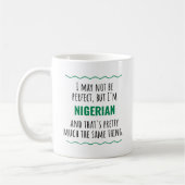 Amusante Idée Cadeau Nigérian Nigeria Mug (Gauche)
