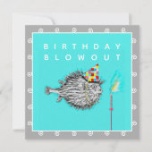 Amusante Invitation de fête d'anniversaire (Devant)