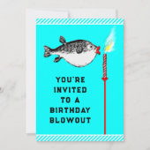 Amusante Invitation de fête d'anniversaire (Devant)