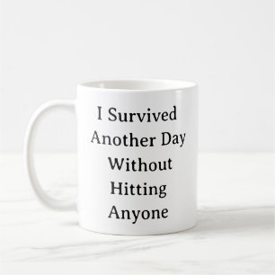 Amusante Maman Mug de vie - Survival Maman Humour