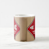 Amusante Mug Attachez Votre Ceinture (Centre)