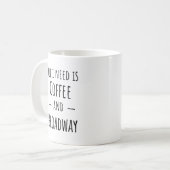 Amusante Mug Cadeau Broadway (Devant gauche)