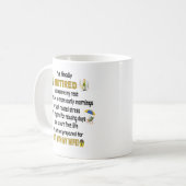 Amusante Mug Cadeau De Retraite. Retraite (Devant gauche)