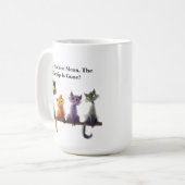 Amusante Mug de chat (Devant gauche)