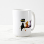 Amusante Mug de chat (Devant droit)