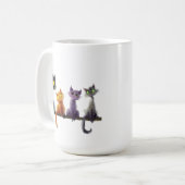 Amusante Mug de chat (Devant gauche)