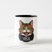 Amusante Mug de chat (Centre)