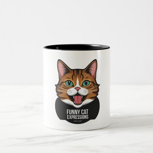 Amusante Mug de chat (Centre)