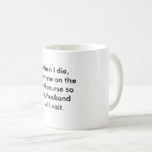 Amusante Mug de golf (Devant droit)