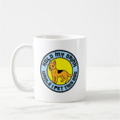 Amusante Mug de l'amant chien (Gauche)