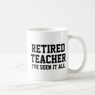 Amusante Mug de l'enseignant retraité