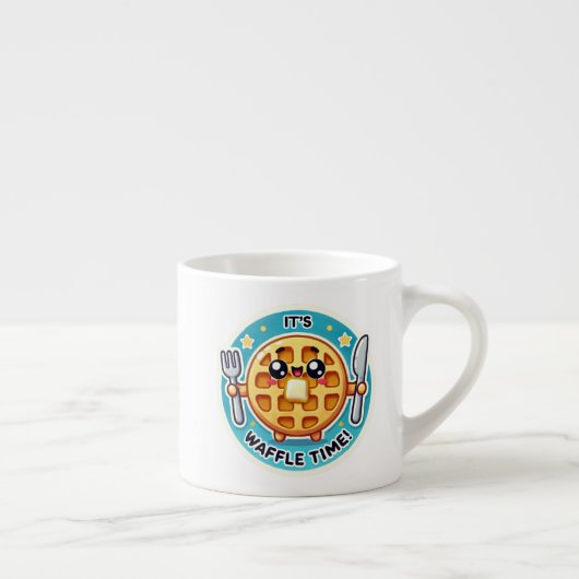 Amusante Mug gaufre avec design à l'envers (Droite)