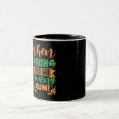 Amusante Mug Irlandais (Devant droit)