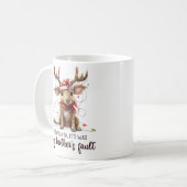 Amusante Mug Reindeer (Devant gauche)