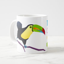 Amusante Mug Toucan - Oiseau coloré