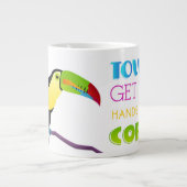 Amusante Mug Toucan - Oiseau coloré (Devant)