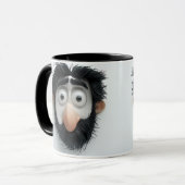 Amusante Mug Visage (Devant gauche)